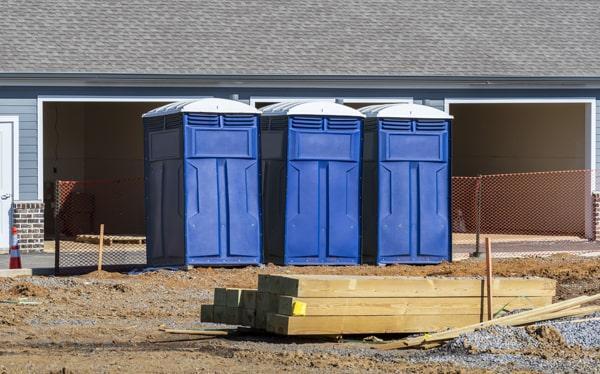 job site portable toilets offers weekly cleaning and maintenance services for all of our portable toilets on job sites